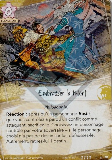Embrasser la Mort